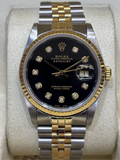 ROLEX DATEJUST 36MM 18KT YELLOW GOLD TWO-TONE
